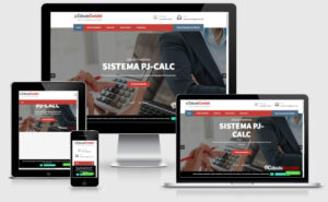 Site para advogados, despachantes, contadores