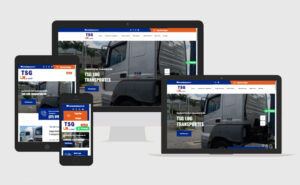 Site para transportadoras e empresa de veículos